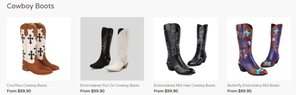 Inceinpbsi cowboy boots