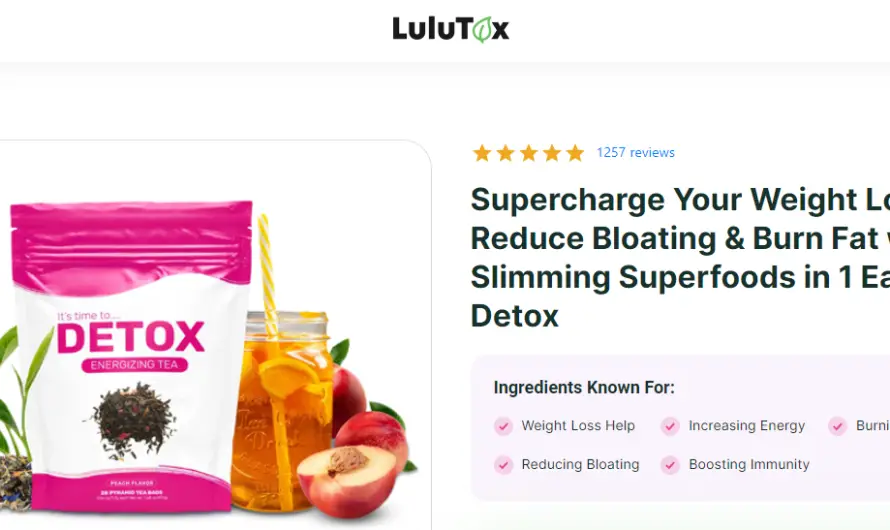 Lulutox Detox Tea Review 2023: Best tea for burning fat and weight loss? Check!