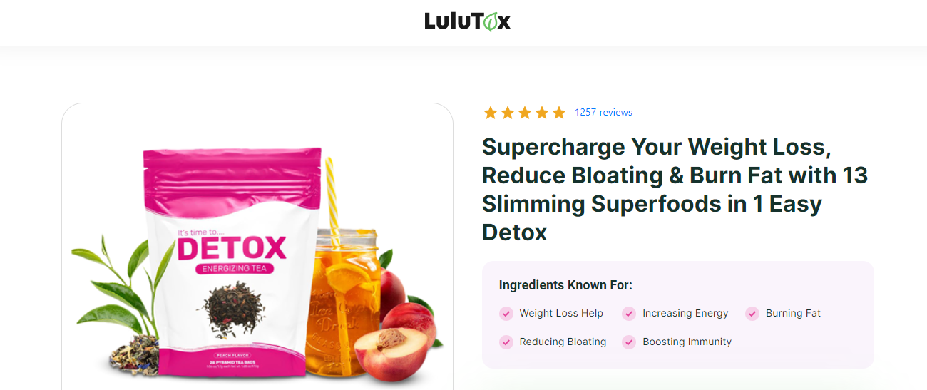 lulutox detox tea