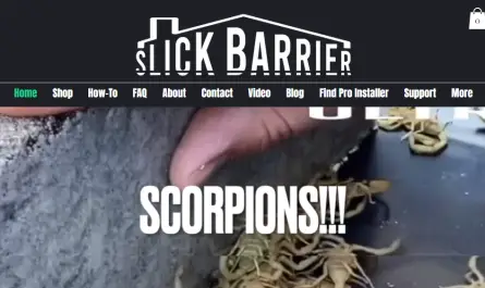 Slick barrier home page