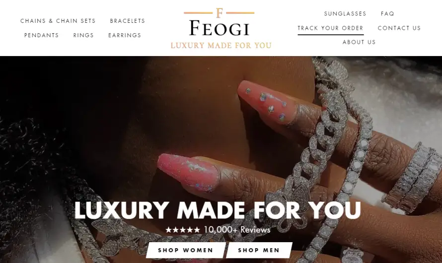 Feogi Review 2023: Is feogi.com a genuine store for quality jewelry or a scam? Check!