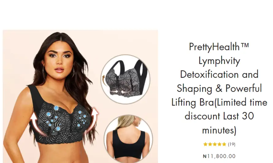 PrettyHealth Lymphvity Detoxification and Shaping Bra Review 2023: Is it truly effective? Check!