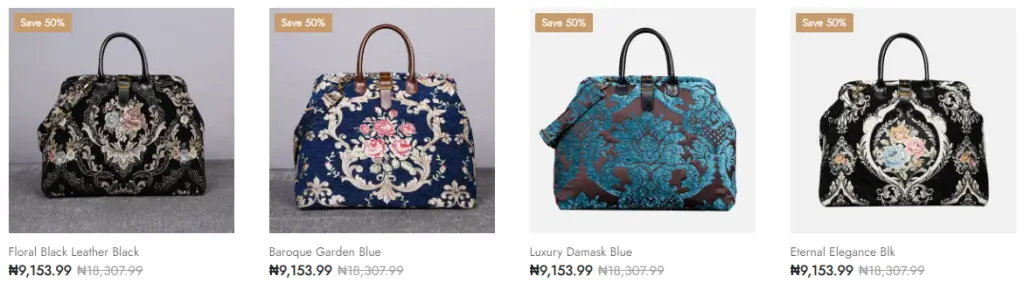 bags sold at pixelsue store at an outrageous discount