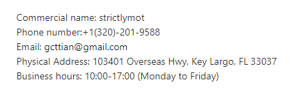 strictlymot contact address