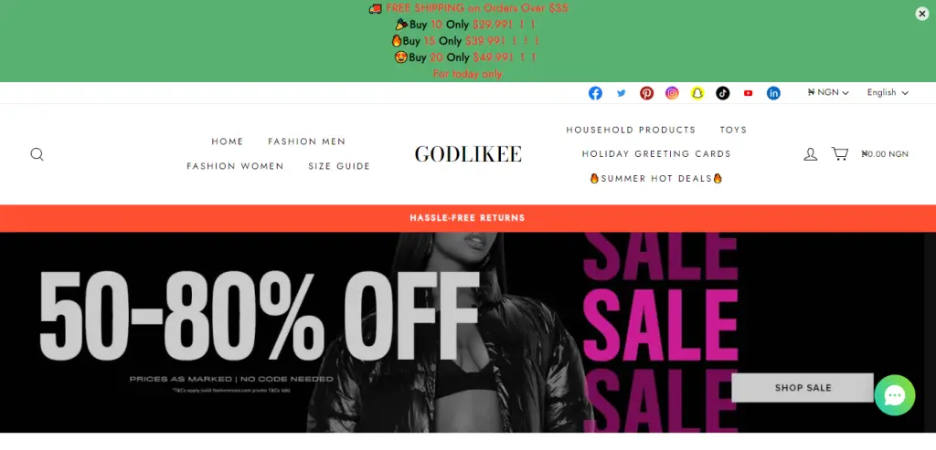 Godlikee Godlikee Review 2023: Best store for quality products or scam? Check ...