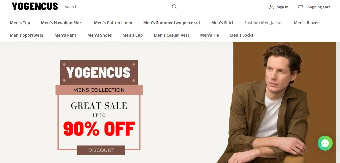 Yogencus Review 2023: Genuine store for quality men's wear or scam ...