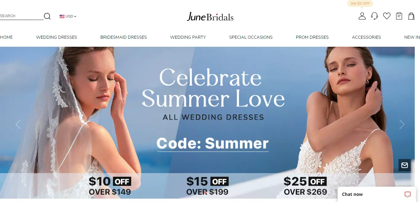 junebridals.com