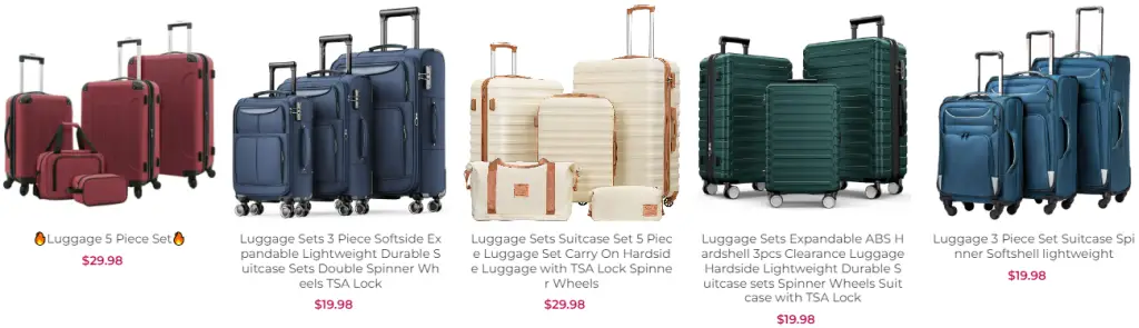 luggage sold at mierty.com