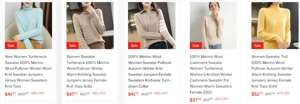 clothes sold at winggooduk.com