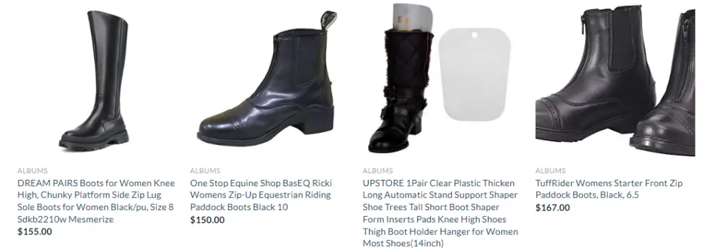 boots sold at vxjdfix store