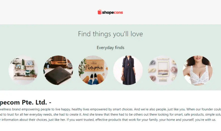 Shopecons.com Review 2023: Best store to shop from or pure scam? Find Out!