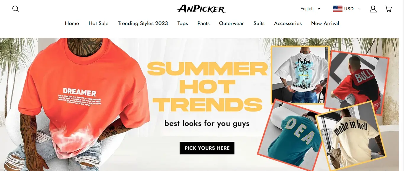 Anpicker Review 2023: Best store for quality men's wears or scam? Check ...