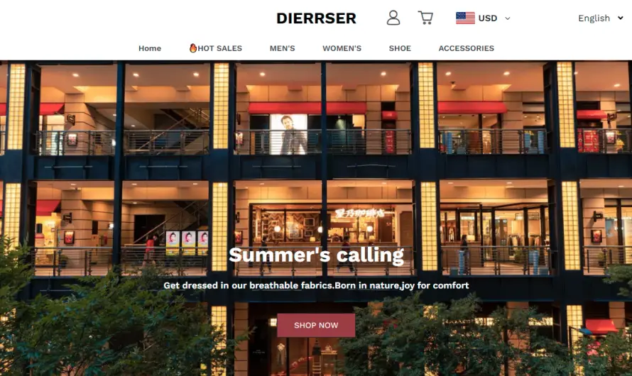 Dierrser Review 2023: Genuine store for quality fashion items or scam? Find Out!