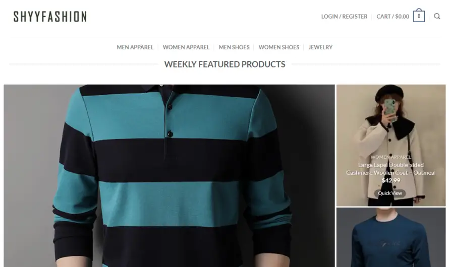 Shyyfashion Review 2023: Best store for quality fashion items or scam? Find Out!