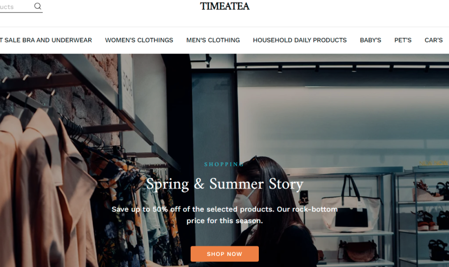 Timeatea Review 2023: Genuine store for quality products or scam? Check!