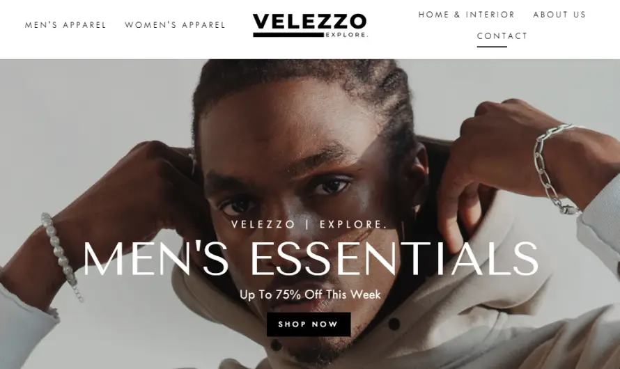Velezzo Review 2023: Genuine fashion store or pure scam? Check!