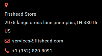 fitshead store contact address