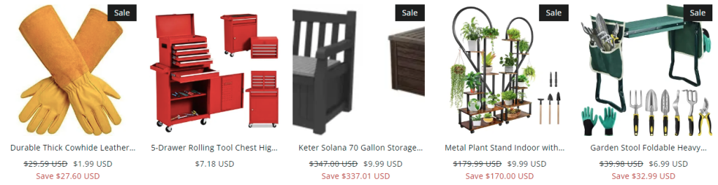 products sold at moriassa.com