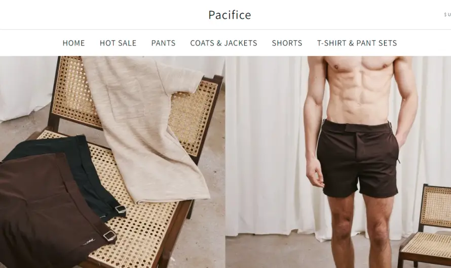 Pacifice Review: Is This A Genuine Store For Men’s Wears Or Pure Scam? Check!