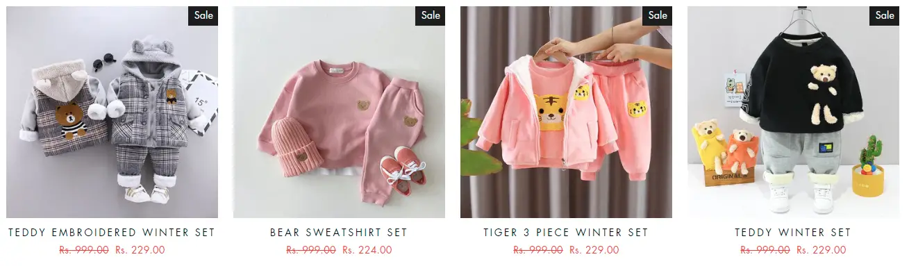 babywear sold at artunclothes.com