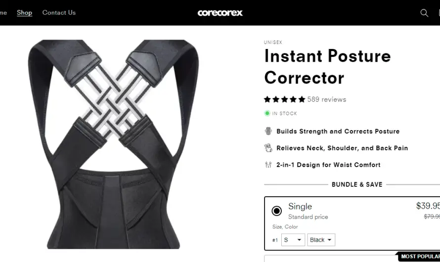Corecorex Posture Corrector Review: Does This Back Brace Truly Work? Find Out!