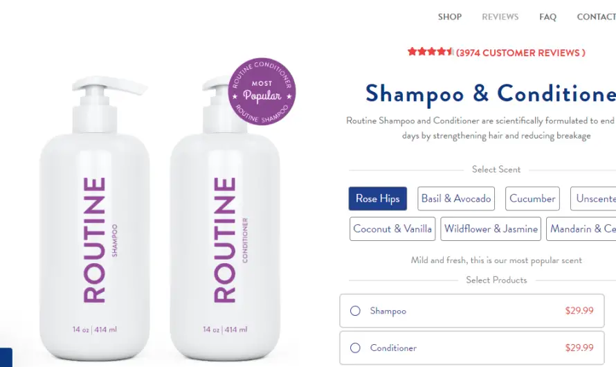 Routine Shampoo And Conditioner Review: How Effective Are These Hair Growth Products? Check!