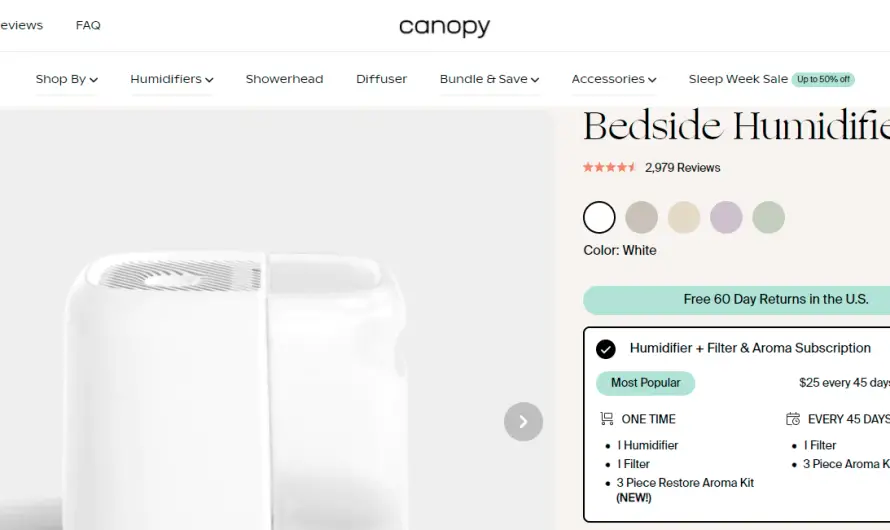 Canopy Air Humidifier Review: Is This Device Truly Worth Buying? Read To Know!