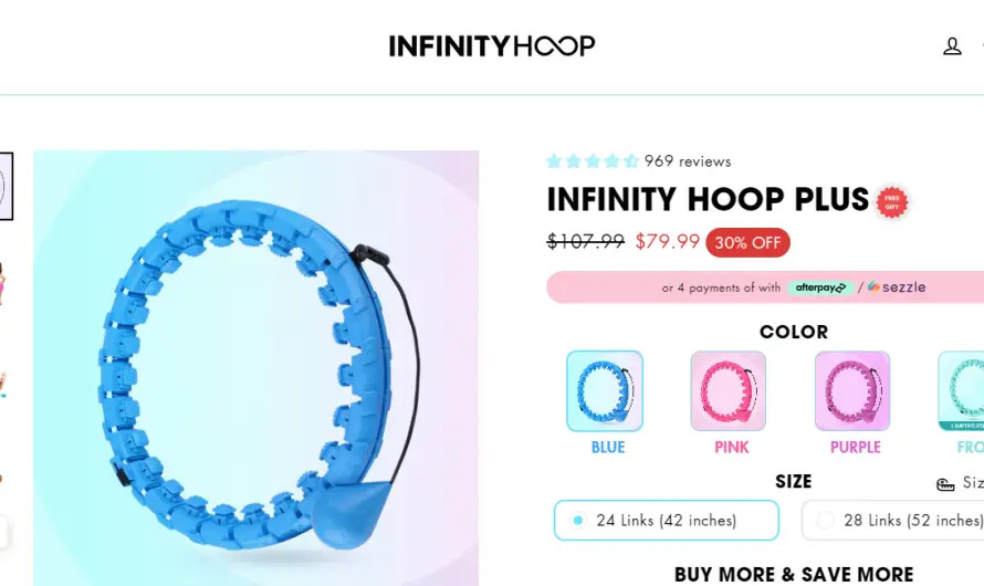 Infinity Hoop Review: How Effective Is This Weighted Hula Hoop? Check!