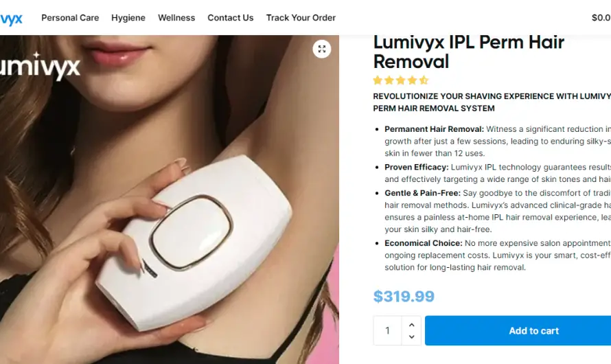 Lumivyx IPL Hair Removal Review: Does It Truly Work? Read Before Buying!