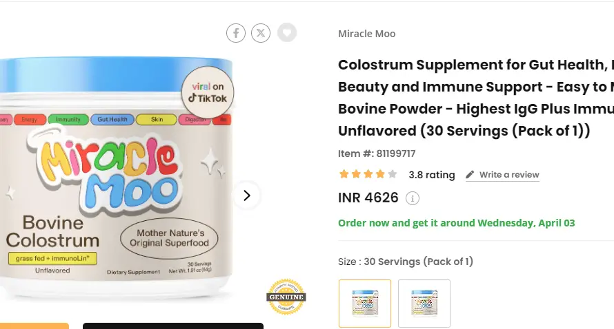 Miracle Moo Review: How Effective Is This Colostrum Supplement? Find Out!
