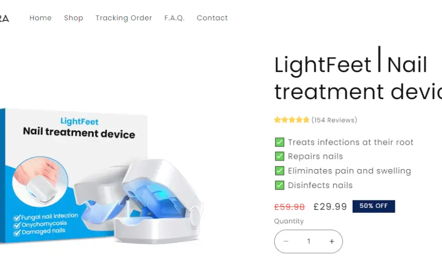 Vivastra Lightfeet Nail Treatment Device Review: Is It Effective? Find Out!