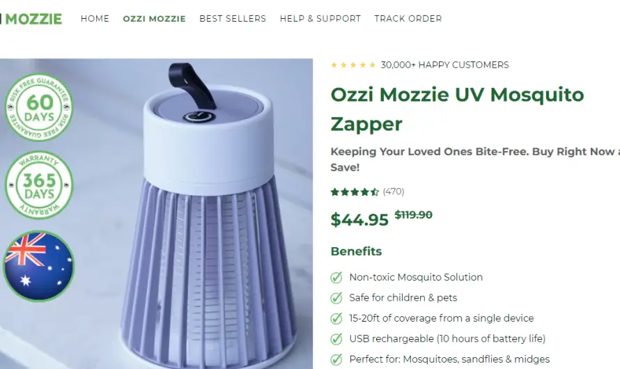 Ozzi Mozzie Review: Is This Mosquito Zapper Truly Effective? Find Out!